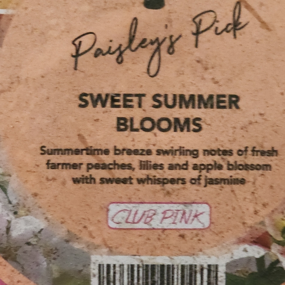 Sweet Summer Blooms Bag Of Sprinkles Pink Zebra